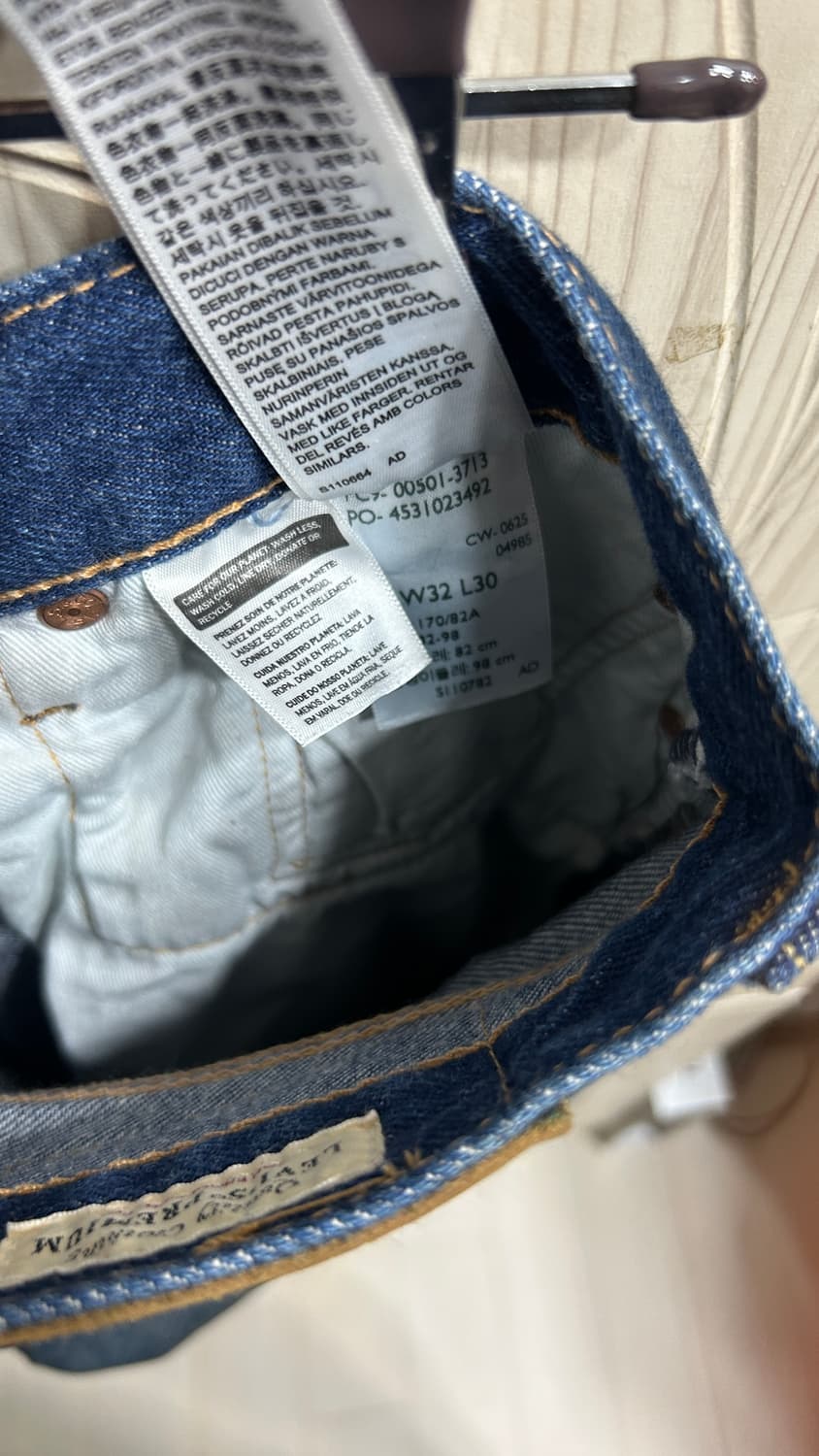 현행 리바이스 501 W32 L30 상품이미지3