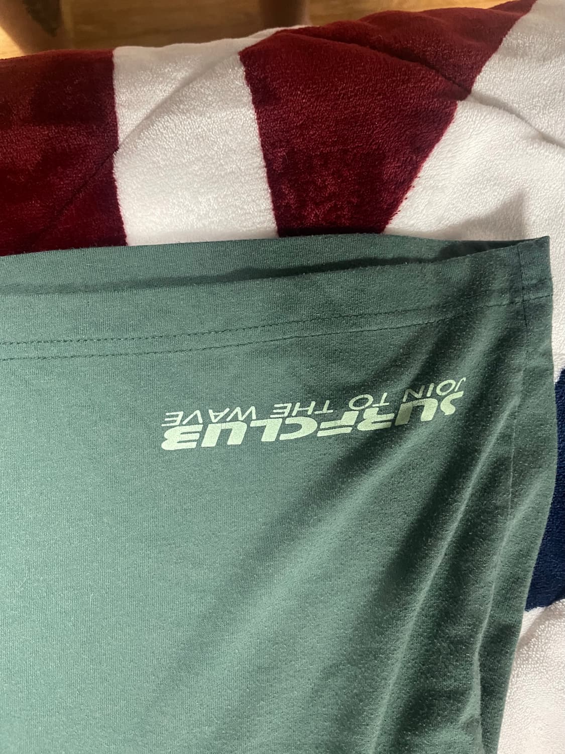 SURFCLUB 빈티지 초록색 반팔 티셔츠 상품이미지4