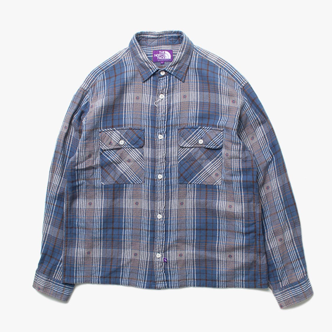  PURPLE LABEL "Blue Check Shirts" 상품이미지1