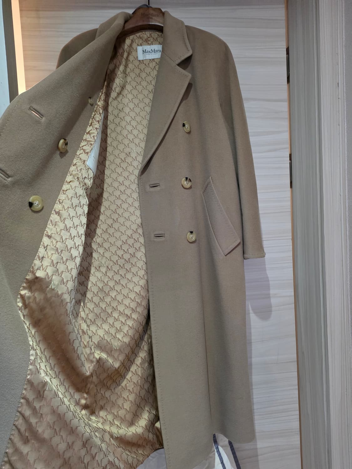 정품 막스마라 마담 코트 상품이미지2