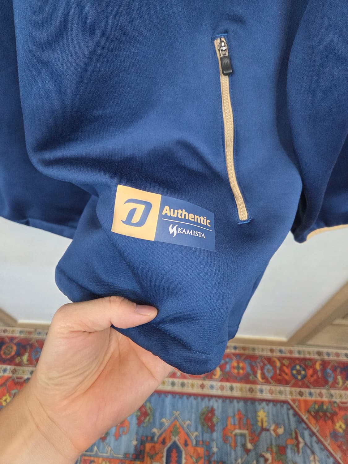 Nc 다이노스 어센틱 반집업 플리스 져지 115 상품이미지4