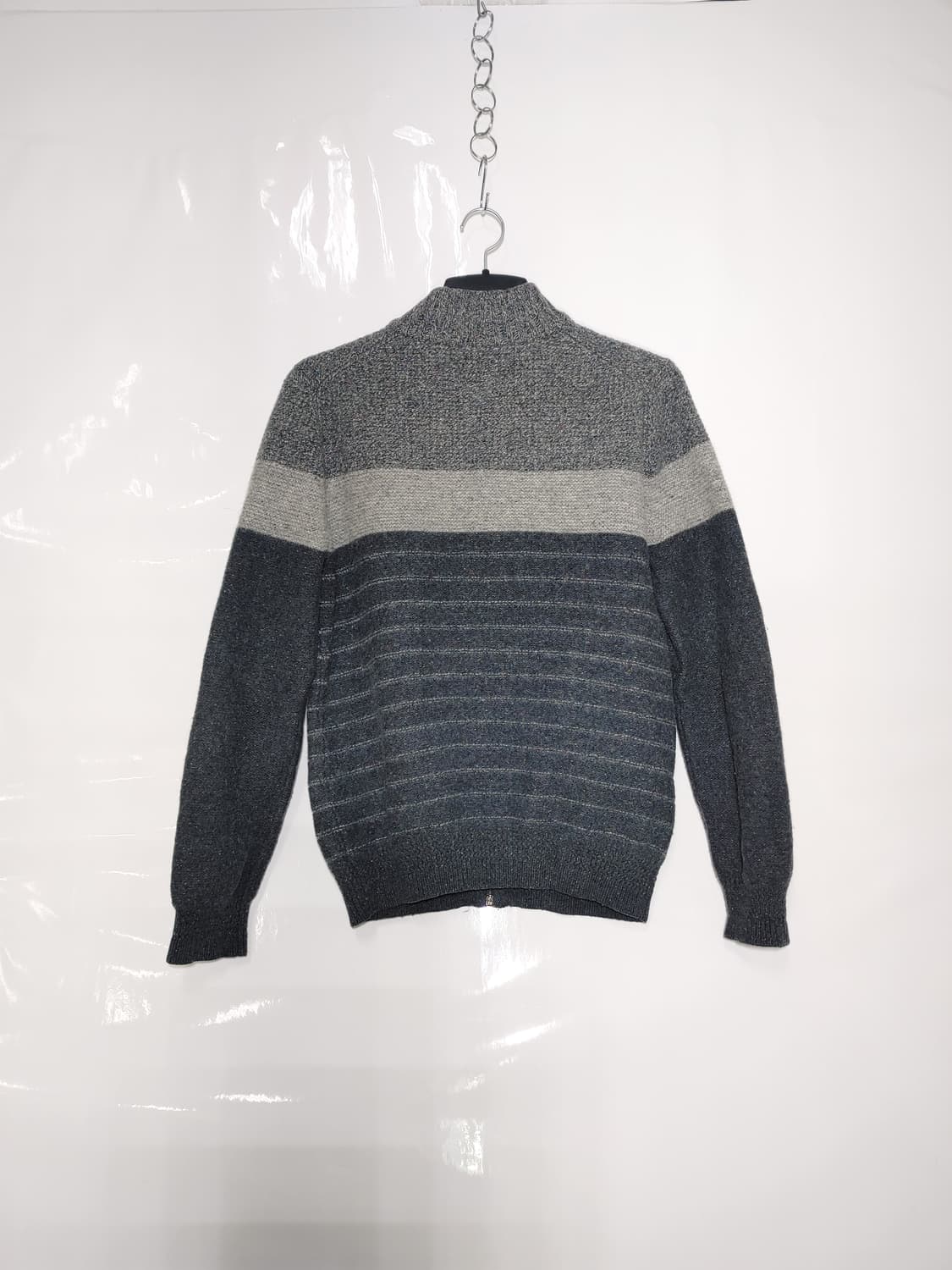 HAZZYS 헤지스 남성 니트 스웨터 집업가디건 상품이미지2