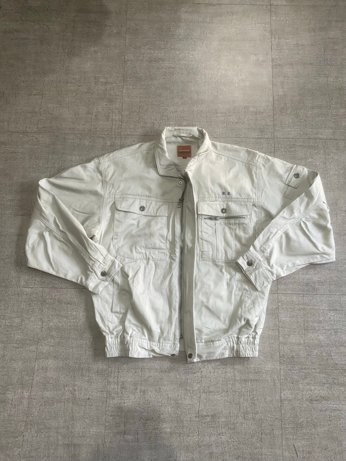 일본빈티지 Jichodo 올드스쿨스트릿 혁오풍 워크자켓 상품이미지1