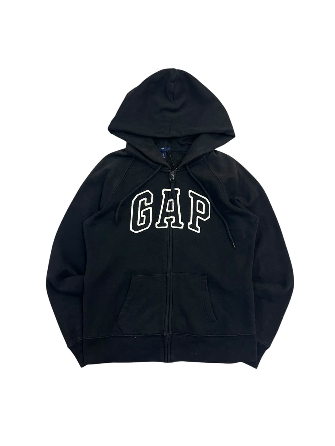 갭 기모 후드집업 블랙 M #csz3599 상품이미지3
