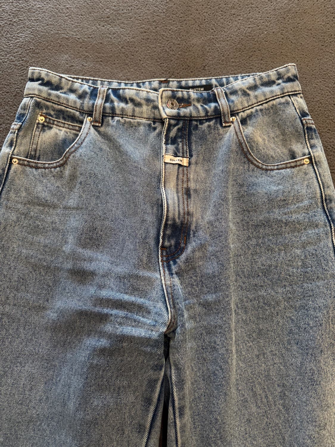 시스템 와이드 팬츠 처분  상품이미지2