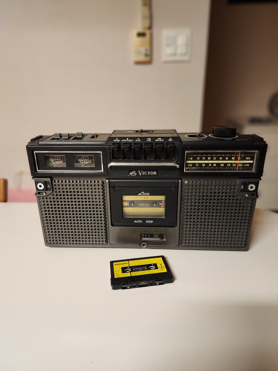 Victor (JVC) RC-717 빈티지카세트 플레이어 희귀템 상품이미지1