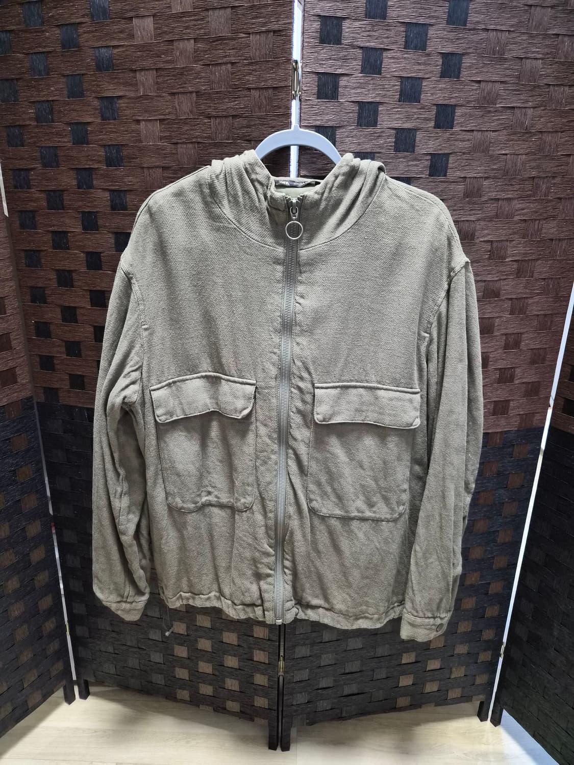 자라 후드집업 XL size 상품이미지1