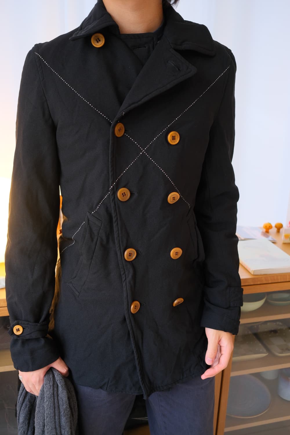 Double-breasted stitch jacket 상품이미지9