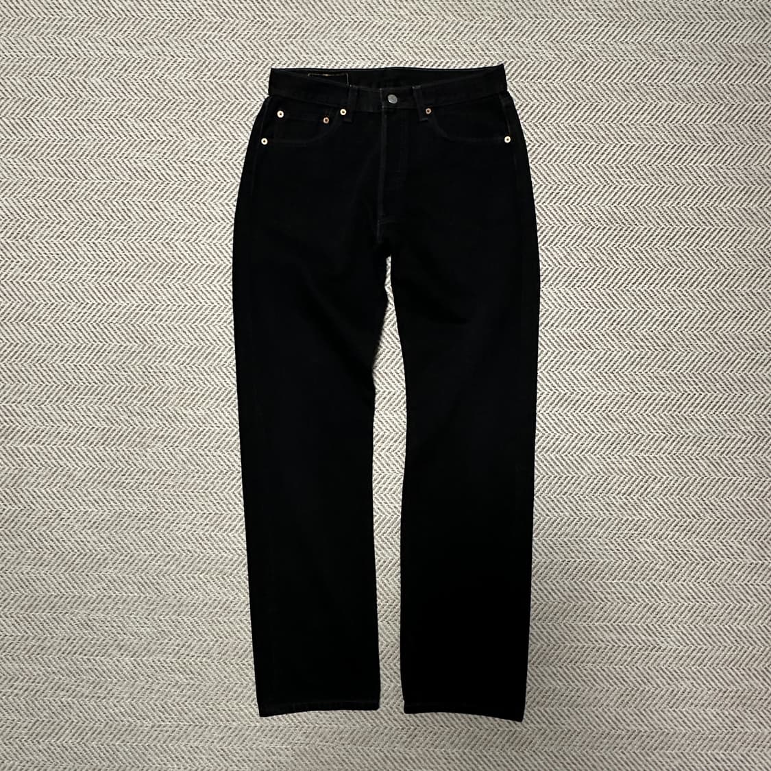 LEVI'S 501 90's usa made black jeans 상품이미지1