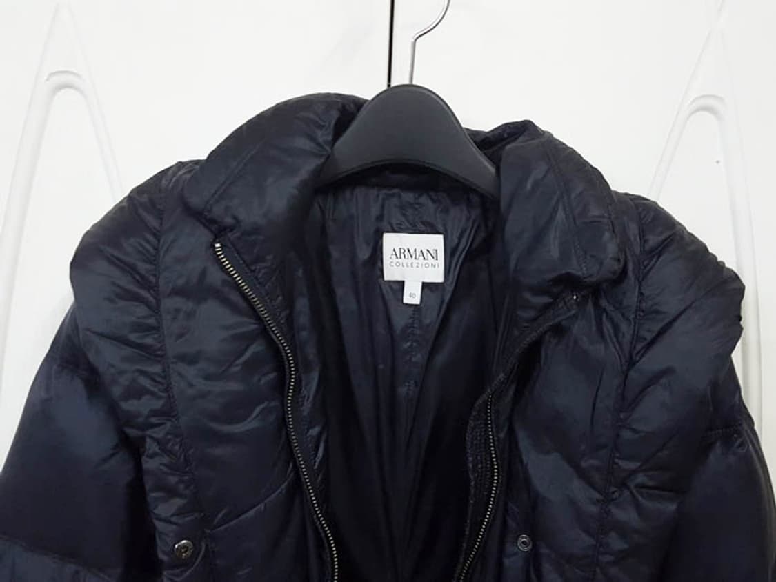 아르마니 꼴레지오니 여성 다운 패딩 코트 S 상품이미지2