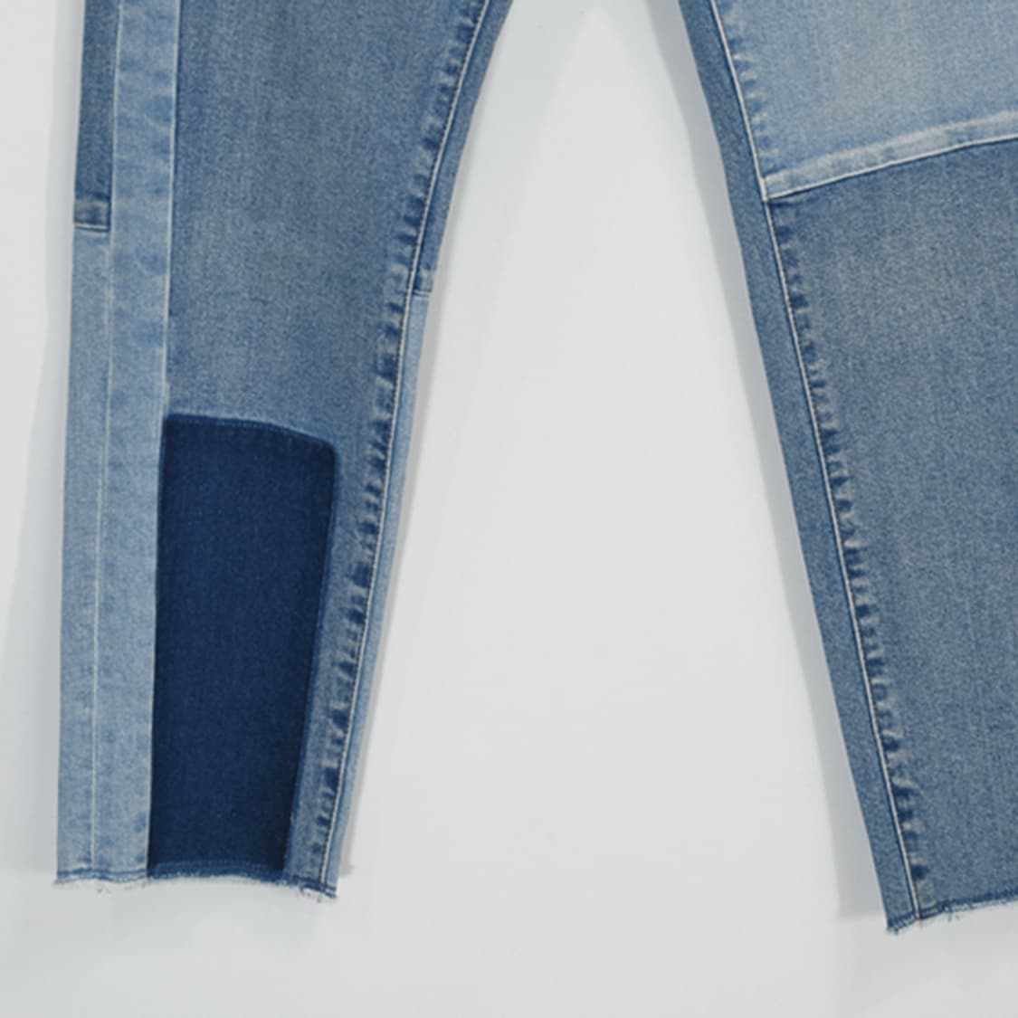 BEAMS 패치워크데님팬츠 상품이미지5