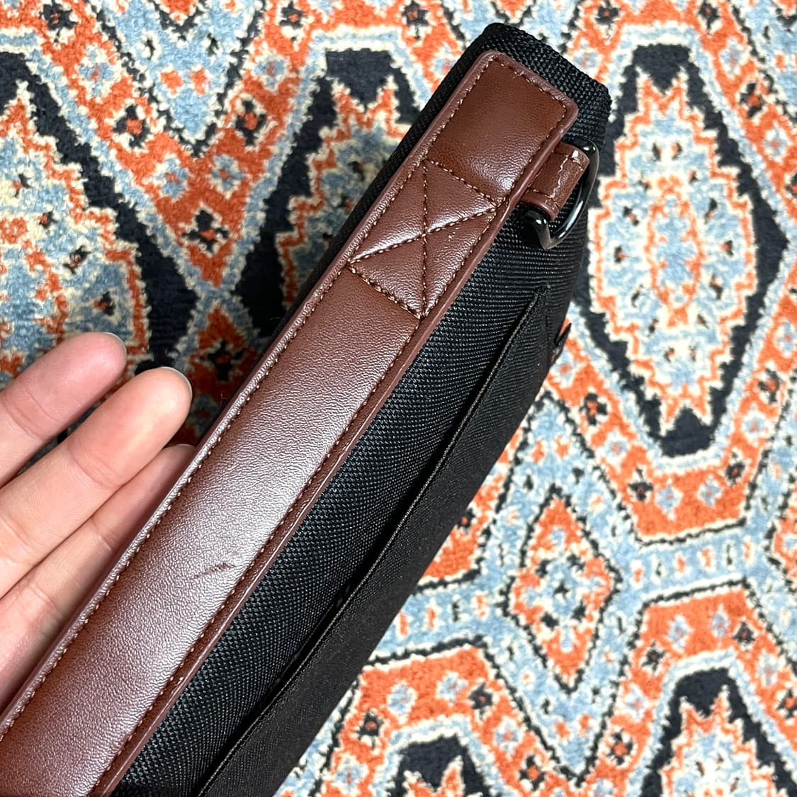 캉골 블랙 클러치 앤 크로스백  상품이미지7