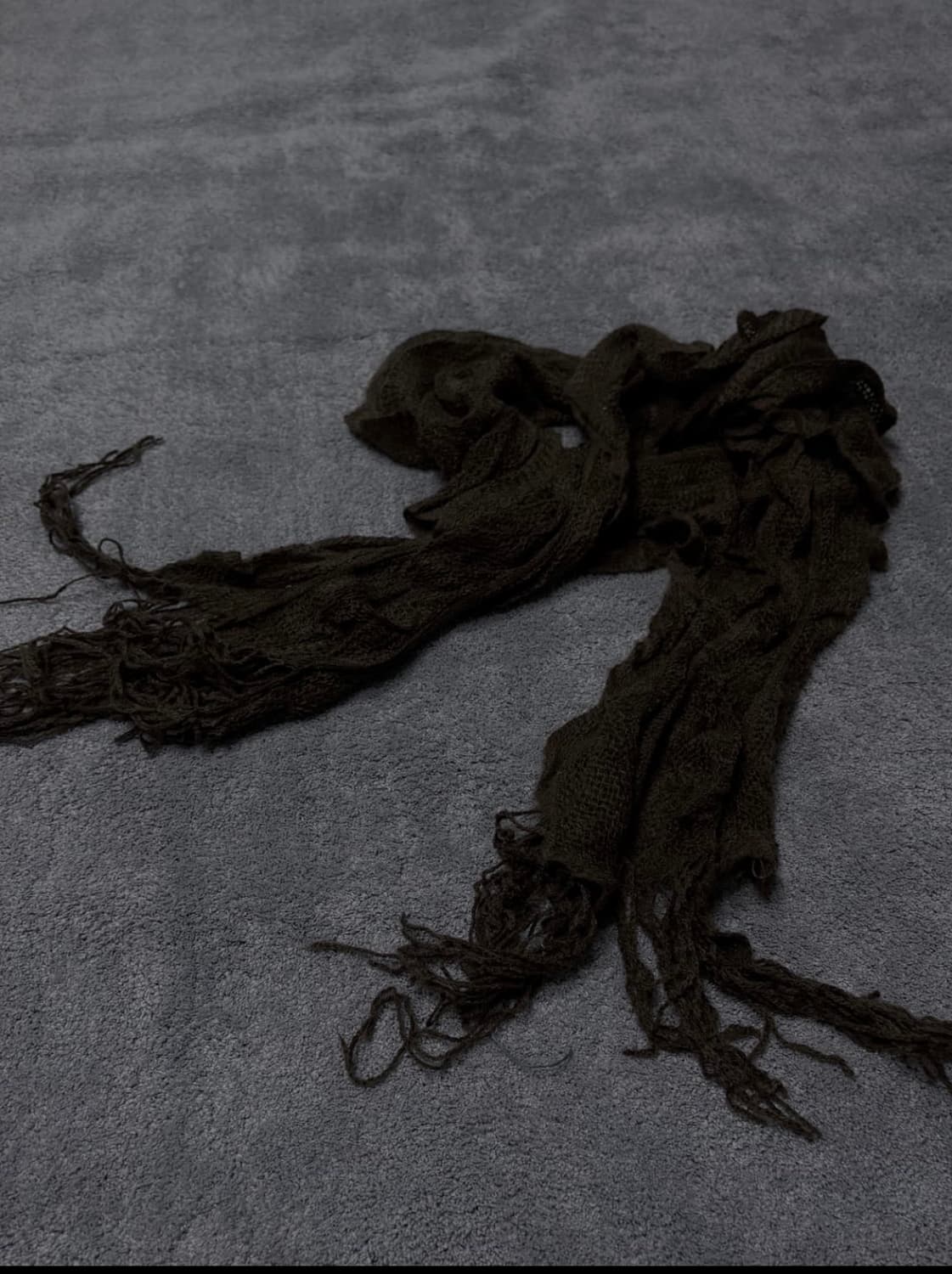 Vintage V-kei,punk grunge slim muffler 상품이미지2