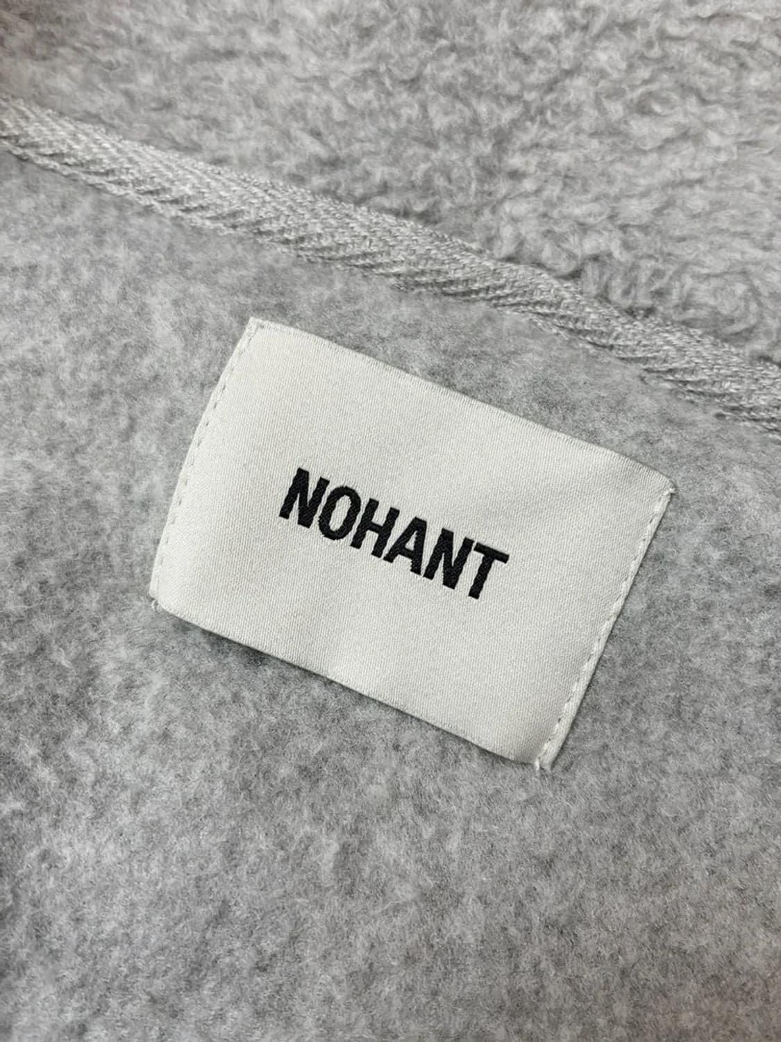 노앙 NOHANT 플리스 크롭 후드 집업 PN4575 상품이미지6