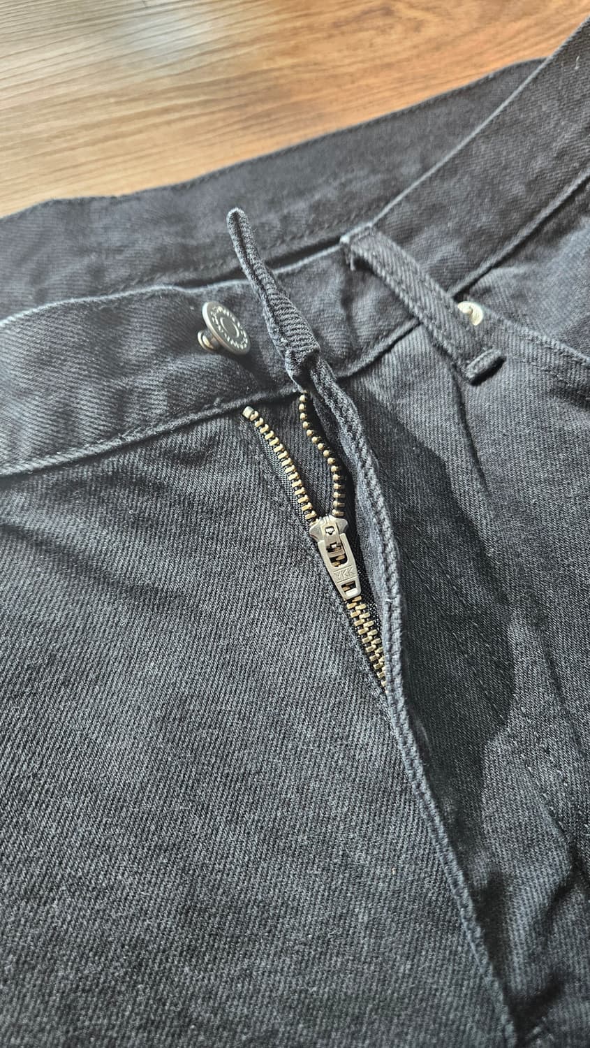 위캔더스 애플 데님 팬츠(블랙, L) 상품이미지5