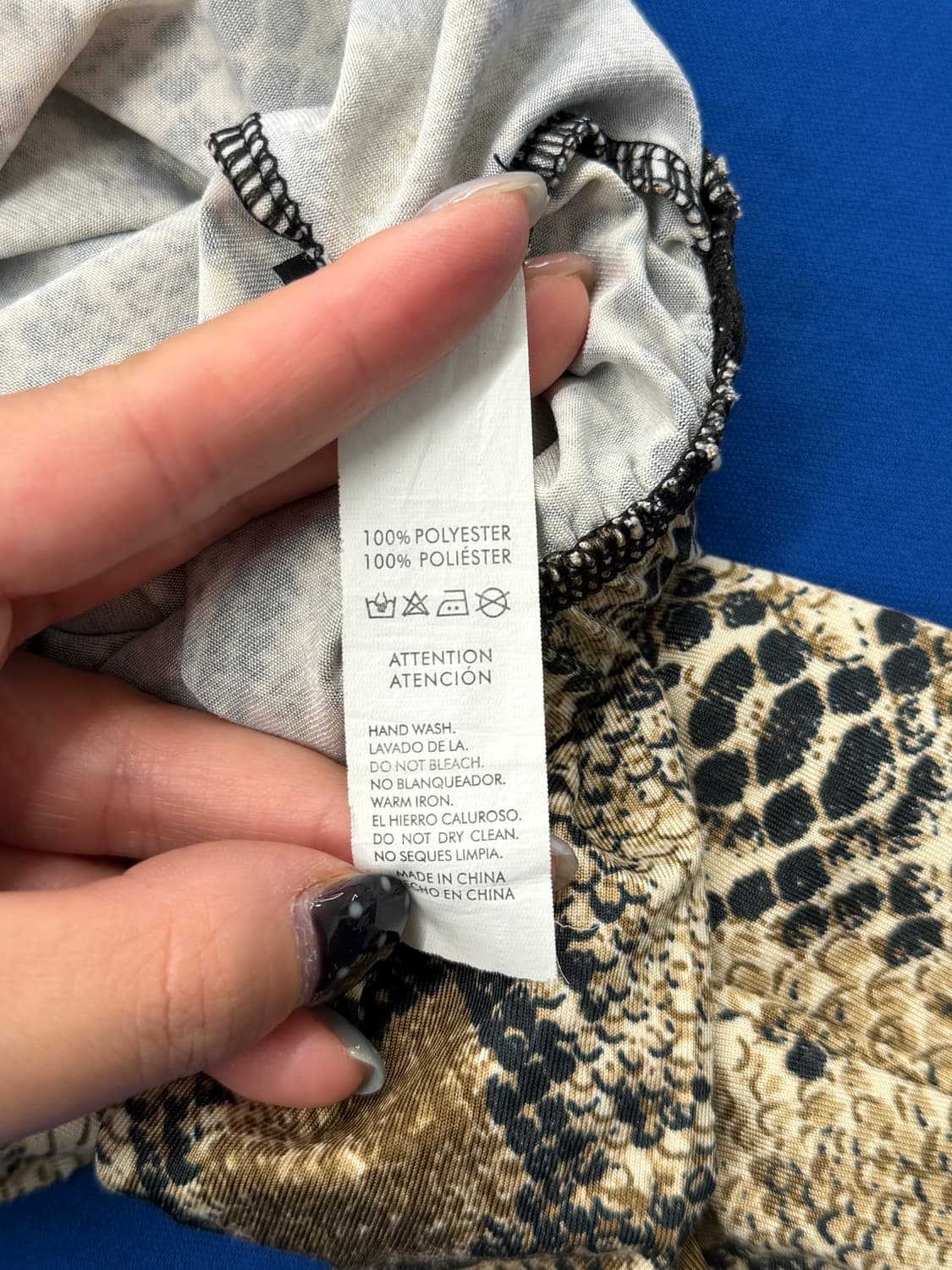 일본빈티지 스테이크스킨 레이어드 레깅스  상품이미지9