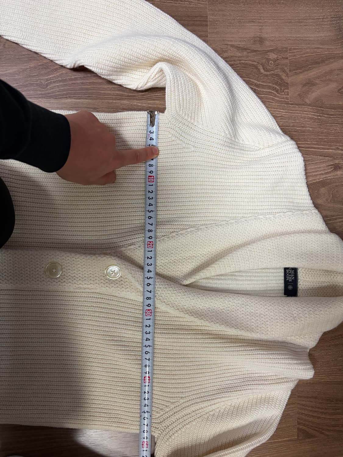 맨온더분 숄카라 가디건 상품이미지7