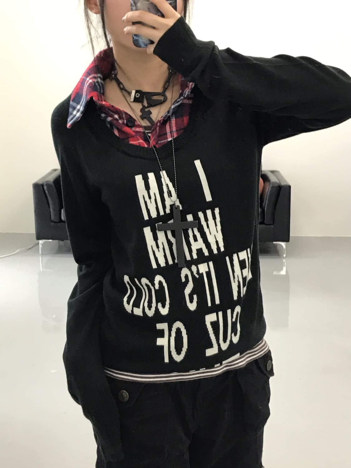 Jpn Y2k 'Nana' st Sweaters 상품이미지3
