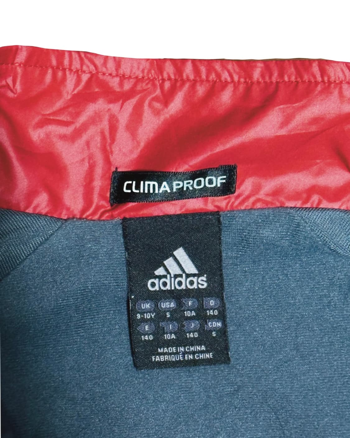 Adidas 블랙 레드 바람막이 상품이미지3