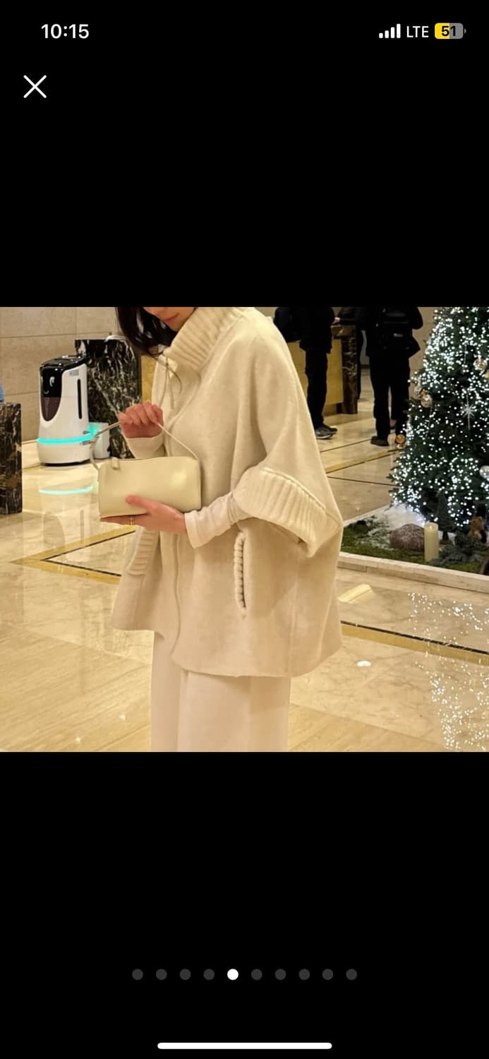 울 니트 하프코트 상품이미지5