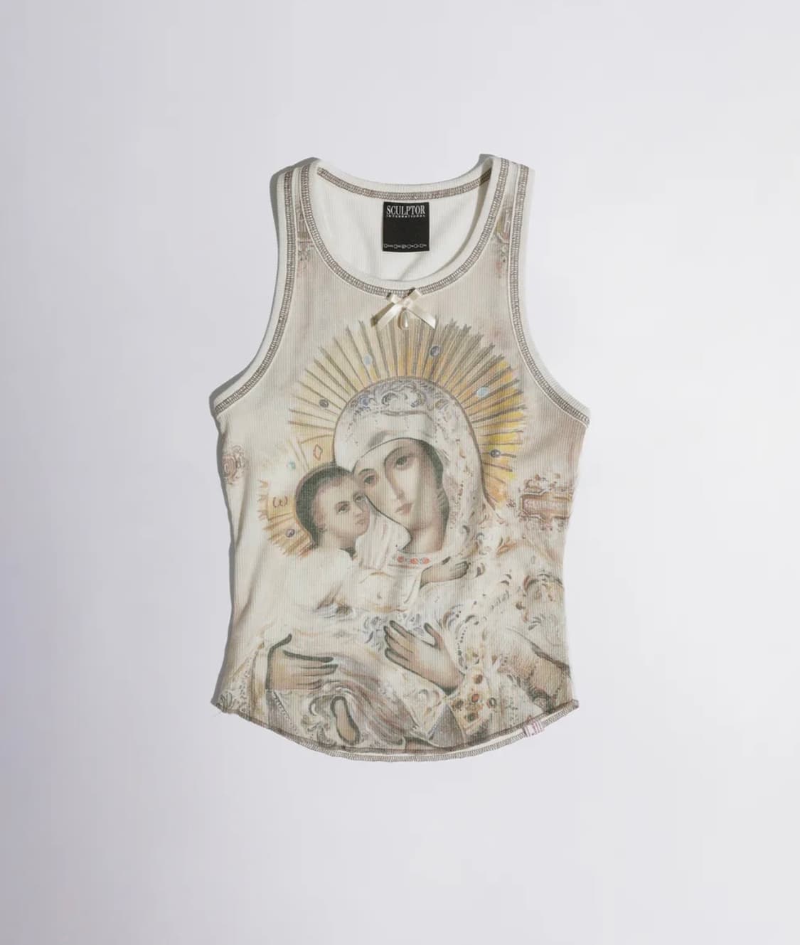 [새상품] 스컬프터 Maria Tear Drop 나시탑 슬리브리스 상품이미지1