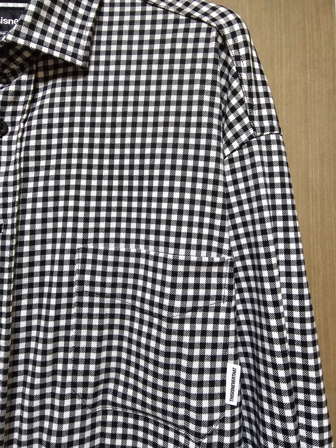 디스이즈네버댓 셔츠 레이온 M 상품이미지4