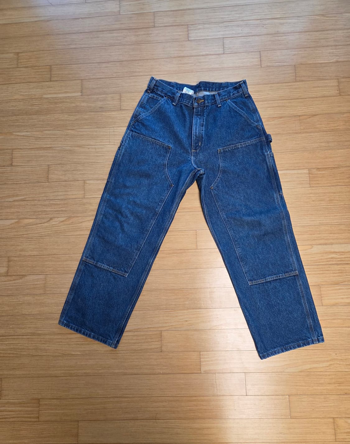 칼하트 데님 더블니 b73 dst (사이즈 36/30) 상품이미지1