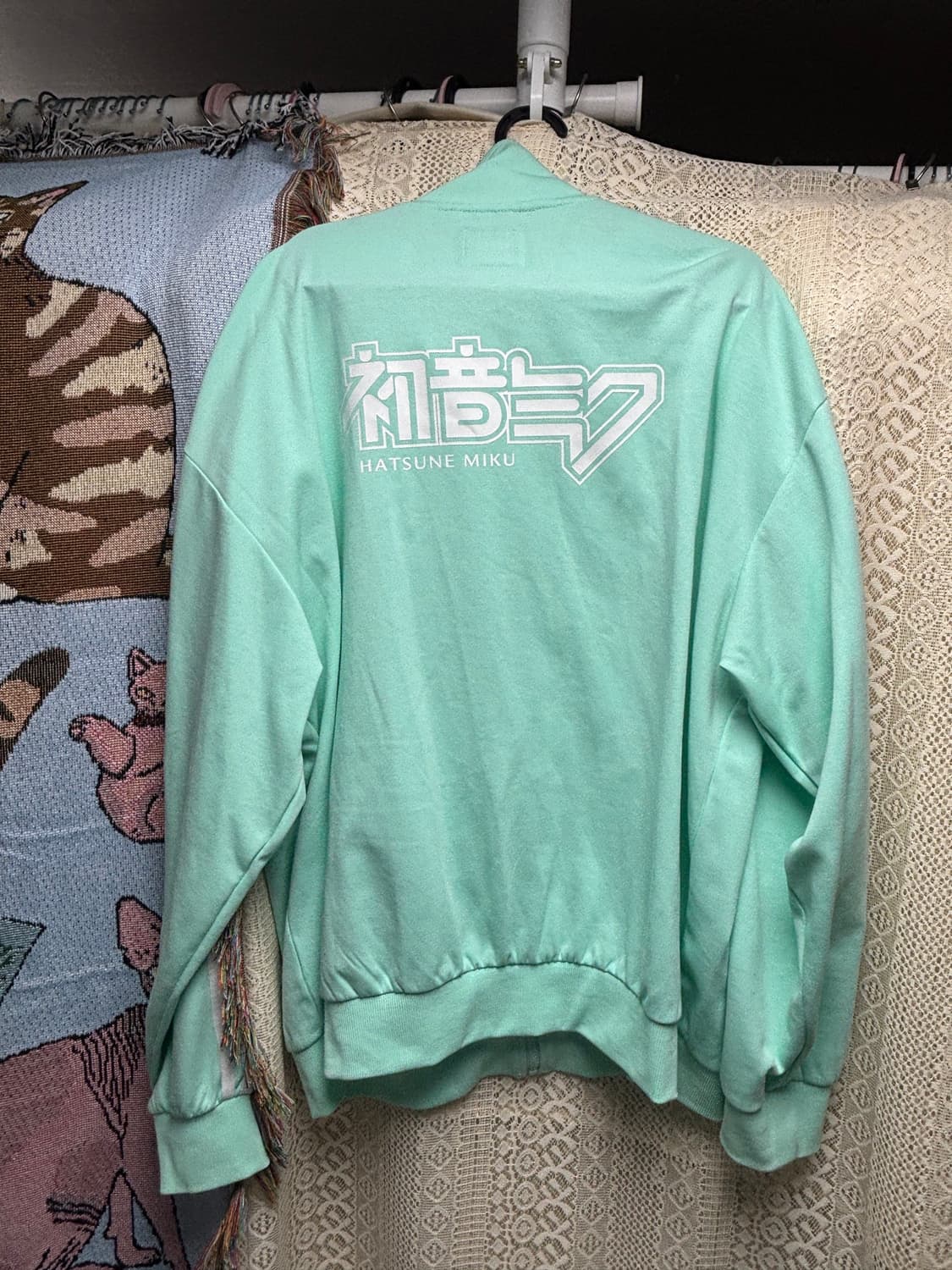 미쿠 스파오 민트 져지 2xl 상품이미지2