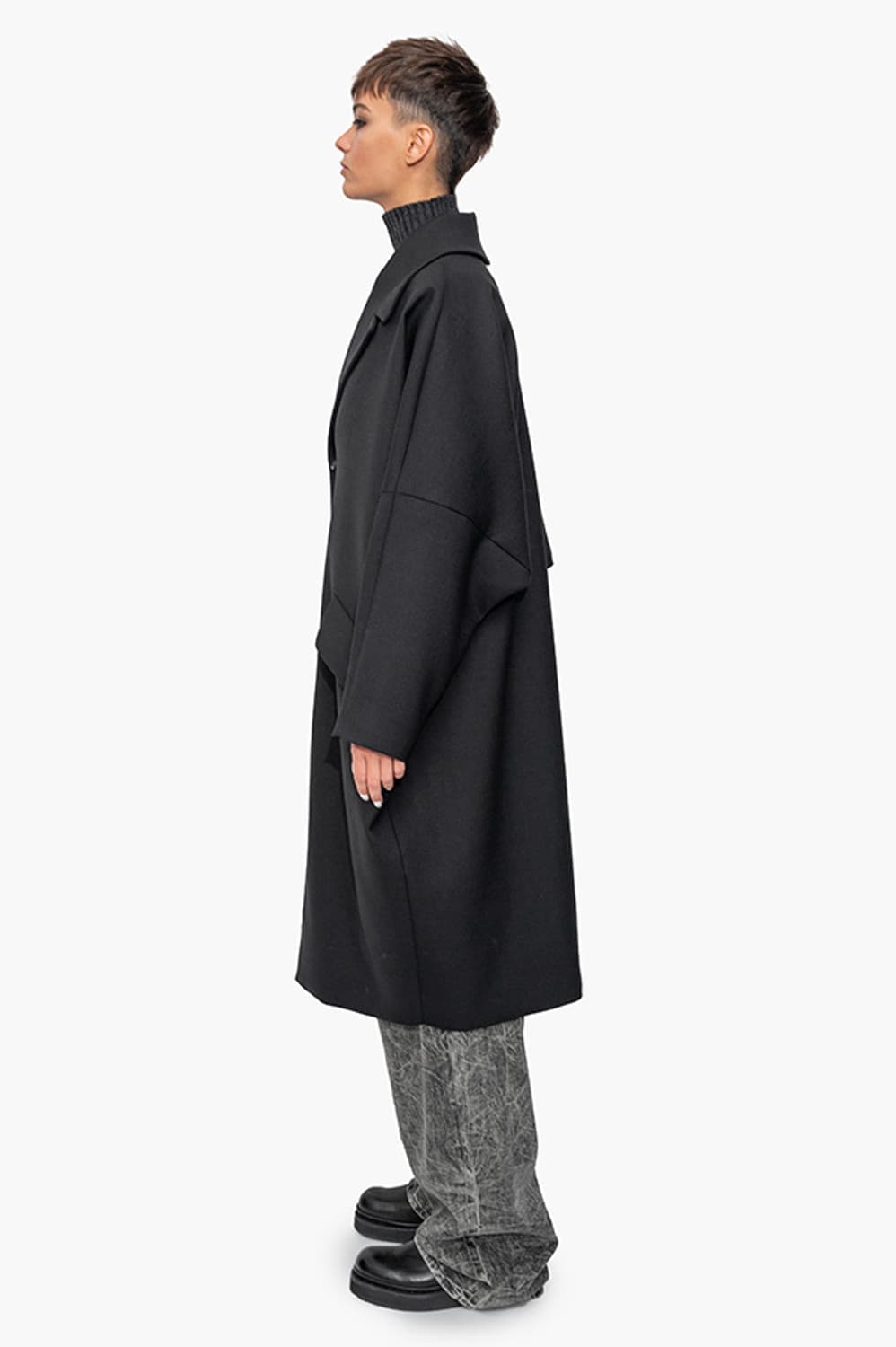 MM6 MARGIELA Oversized Coat- BL 상품이미지2