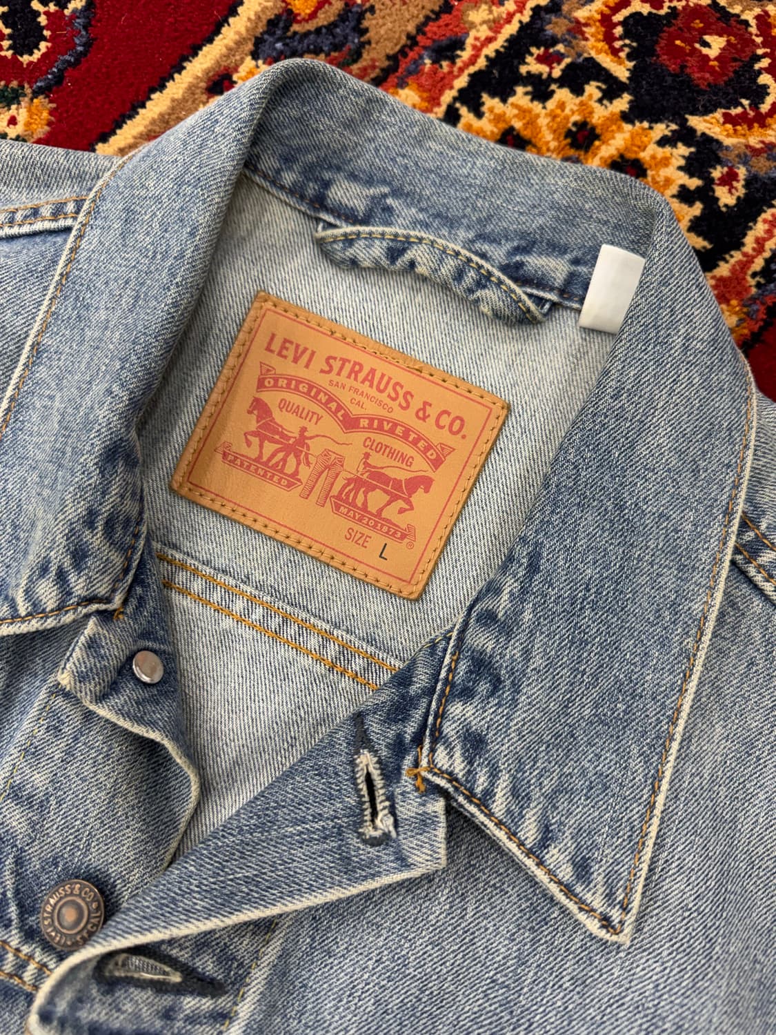 리바이스 데님 트러커 자켓 L 상품이미지6