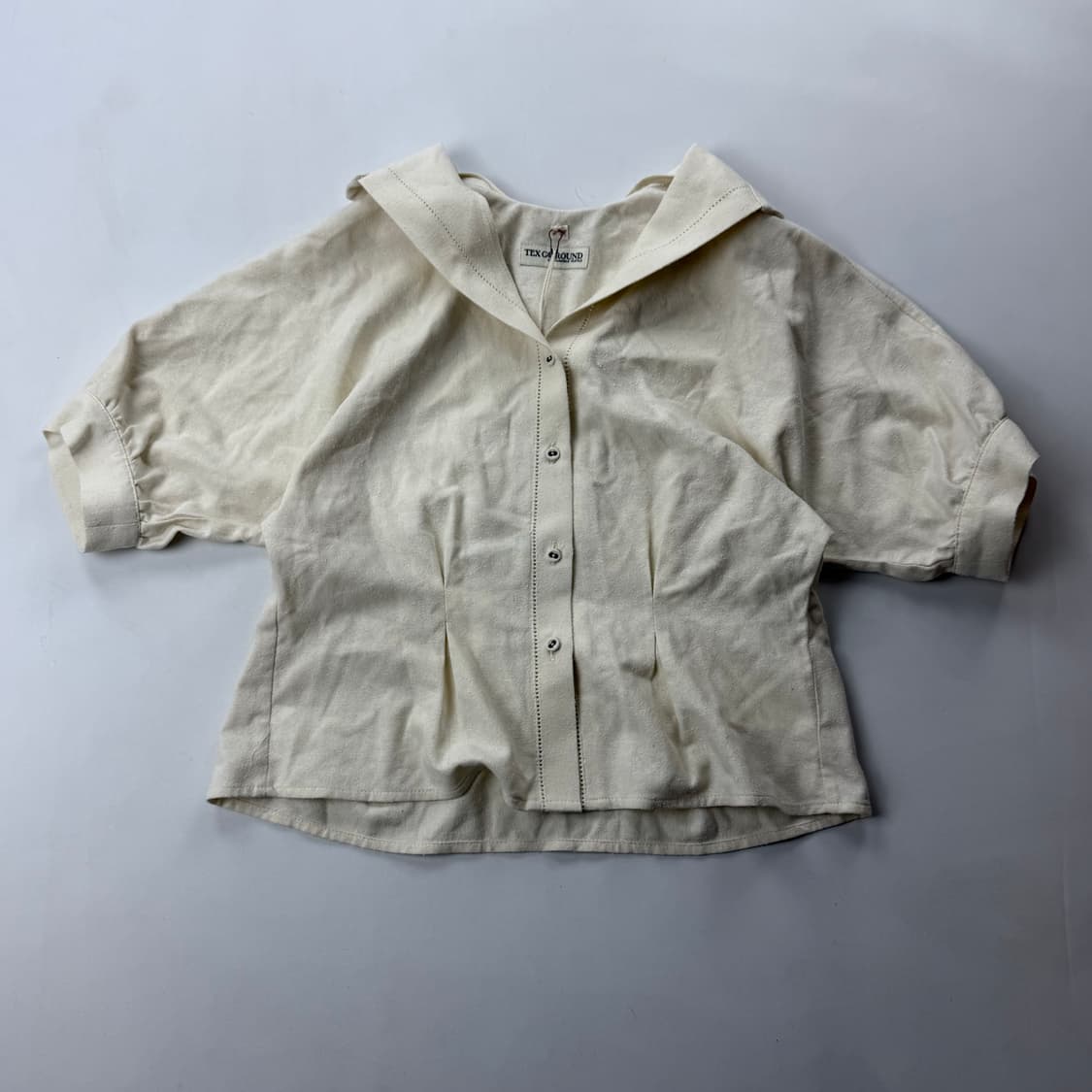 Viaplain 비아플레인 via nori simple blouse 상품이미지4