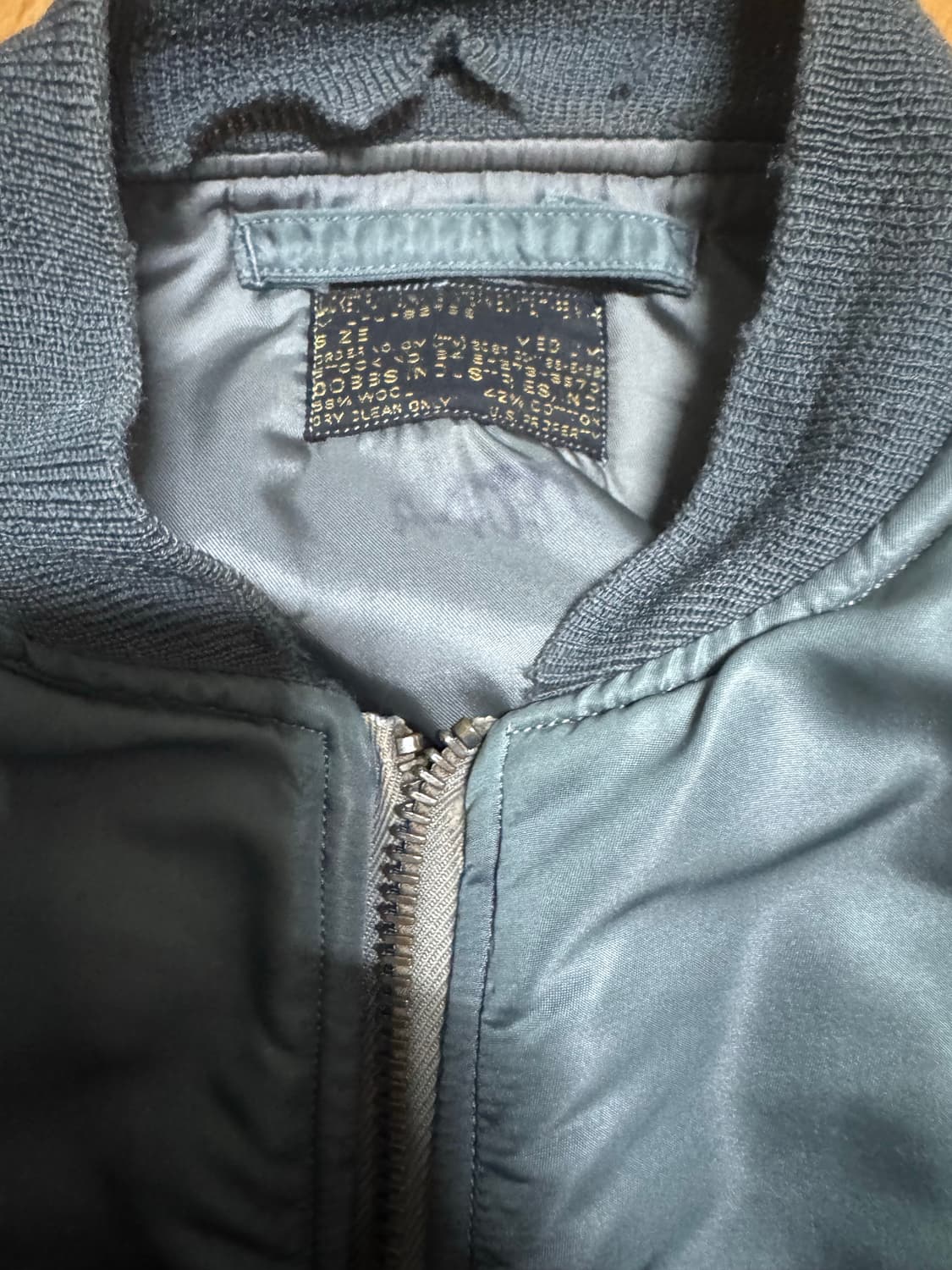 1958y 오리지널 MA1 자켓 / 돕스인더스트리 / M 상품이미지8