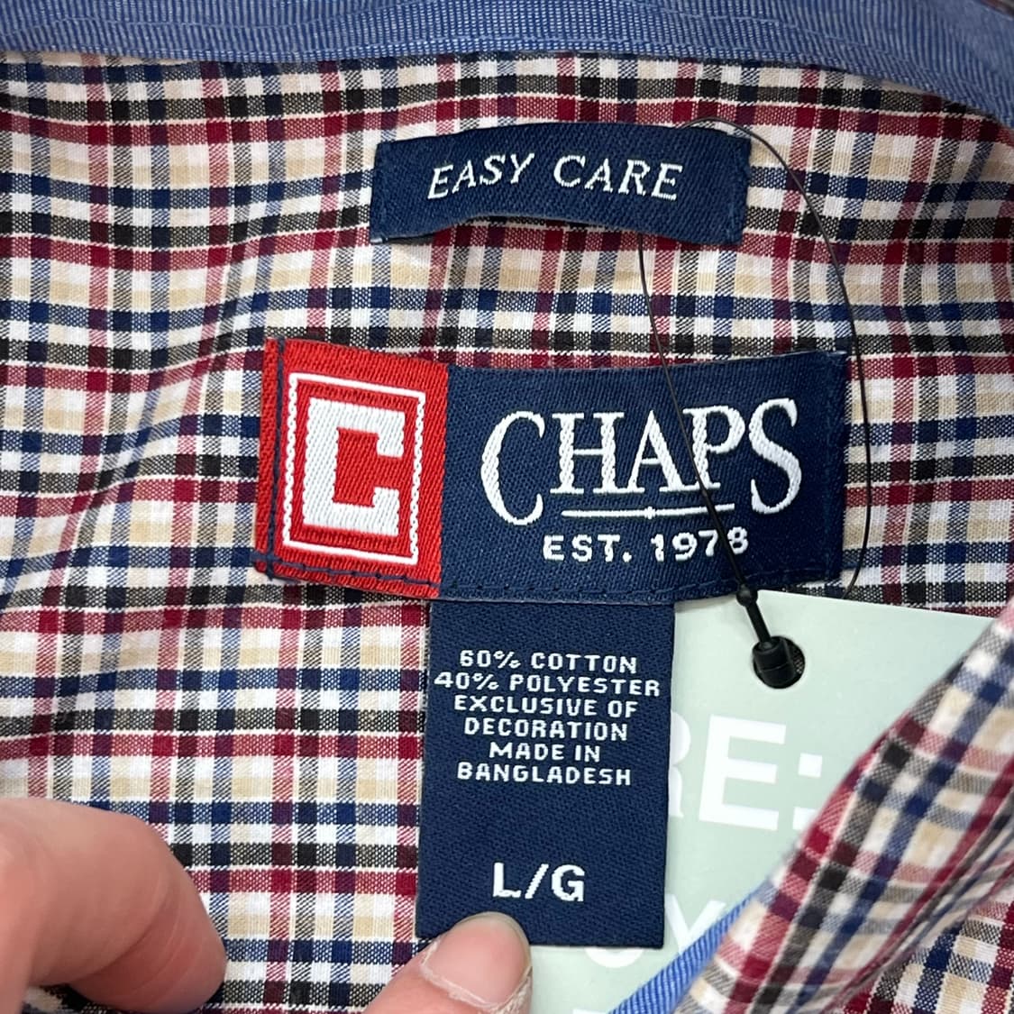 챕스 랄프로렌 체크셔츠 r2200 상품이미지6