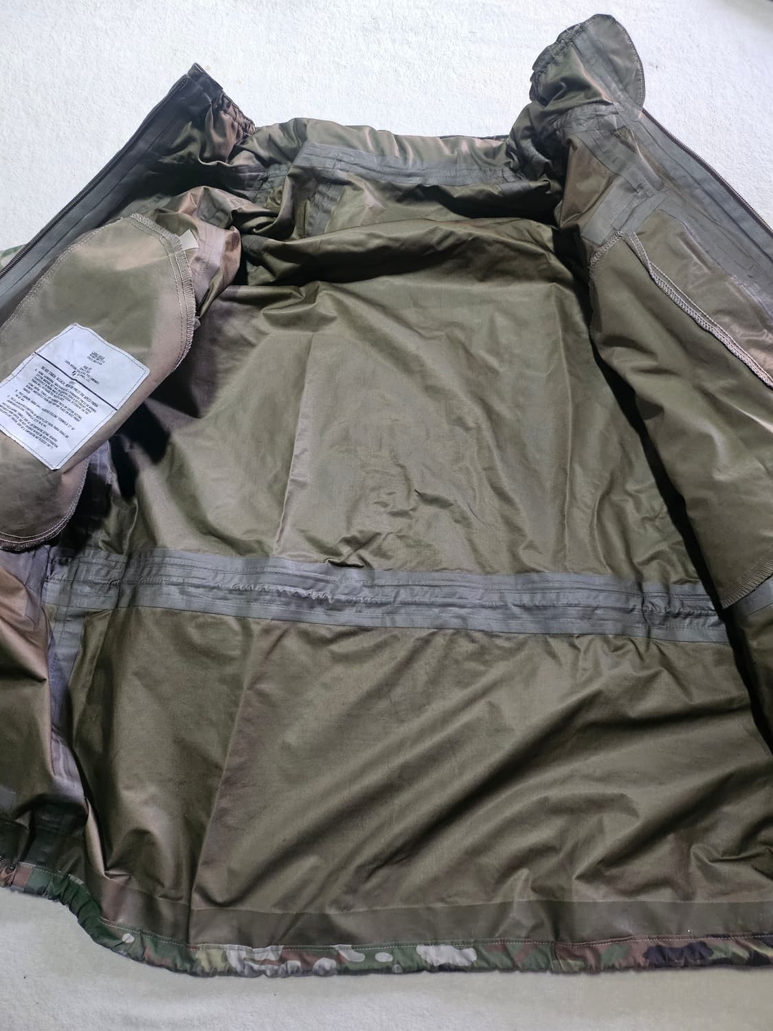 미군오리지날 신형 멀티캠 하드쉘 파카 LR 상품이미지2