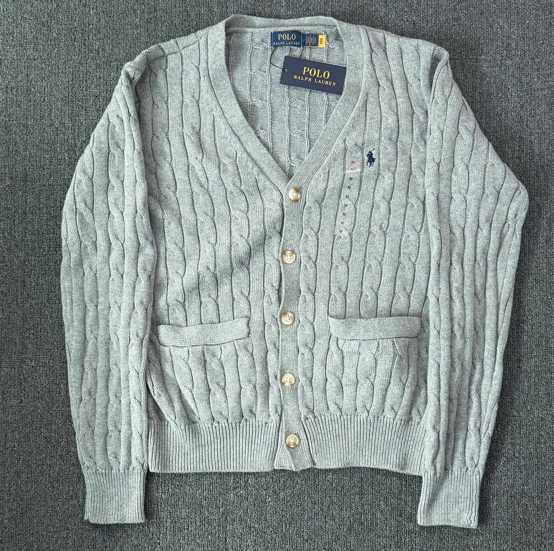 폴로 랄프로렌 브이넥 가디건  상품이미지1