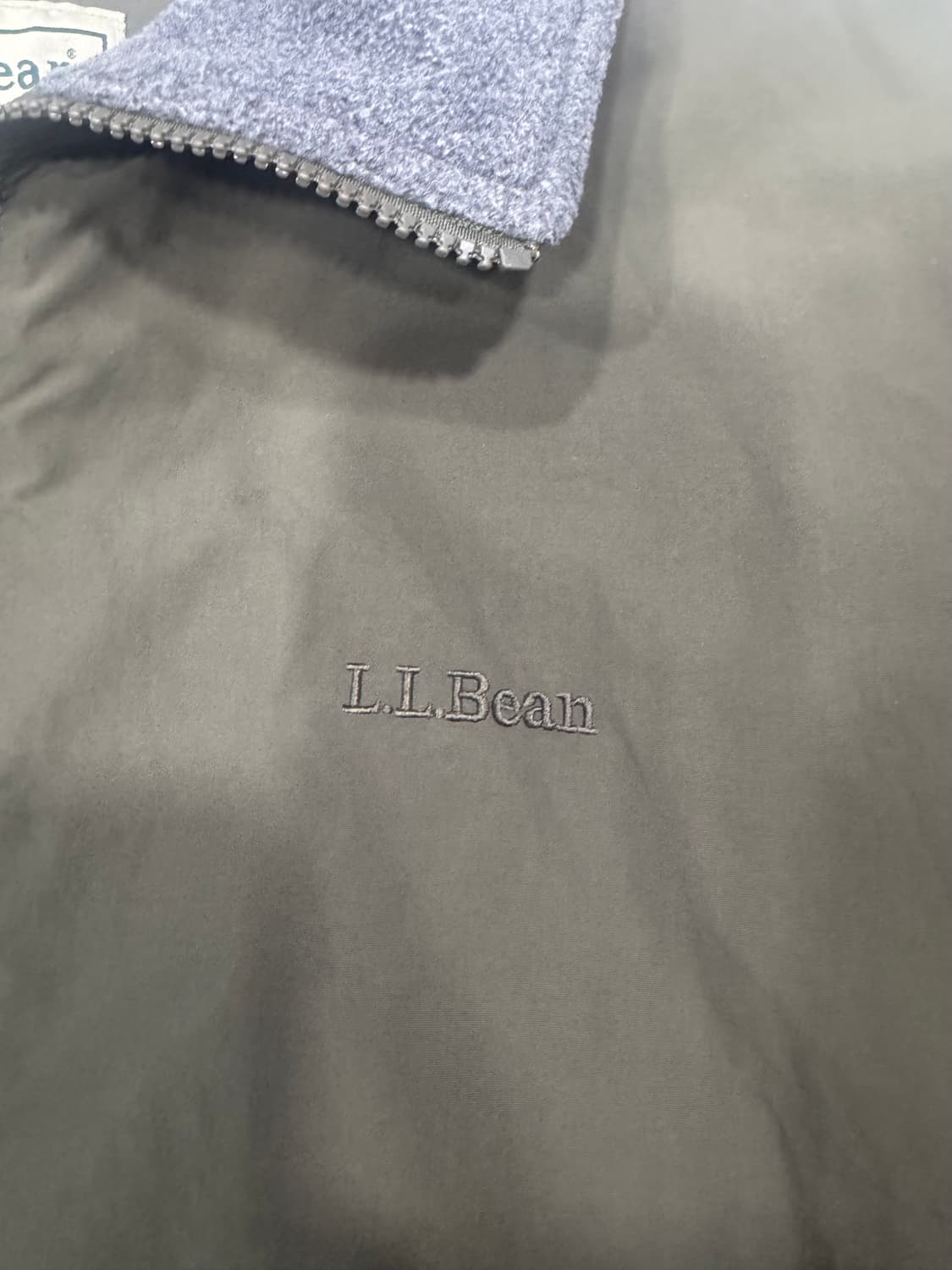 00s 엘엘빈 웜업자켓 카키 M 상품이미지3