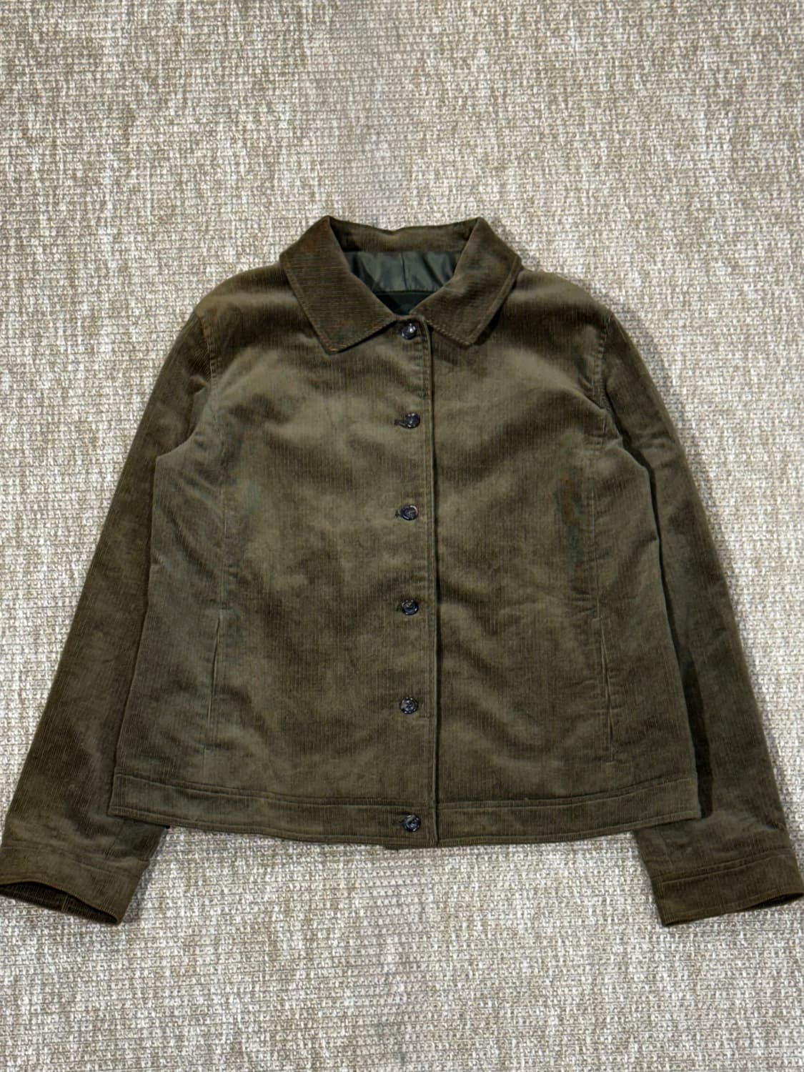 BCBG 카키브라운 골덴 자켓 상품이미지1