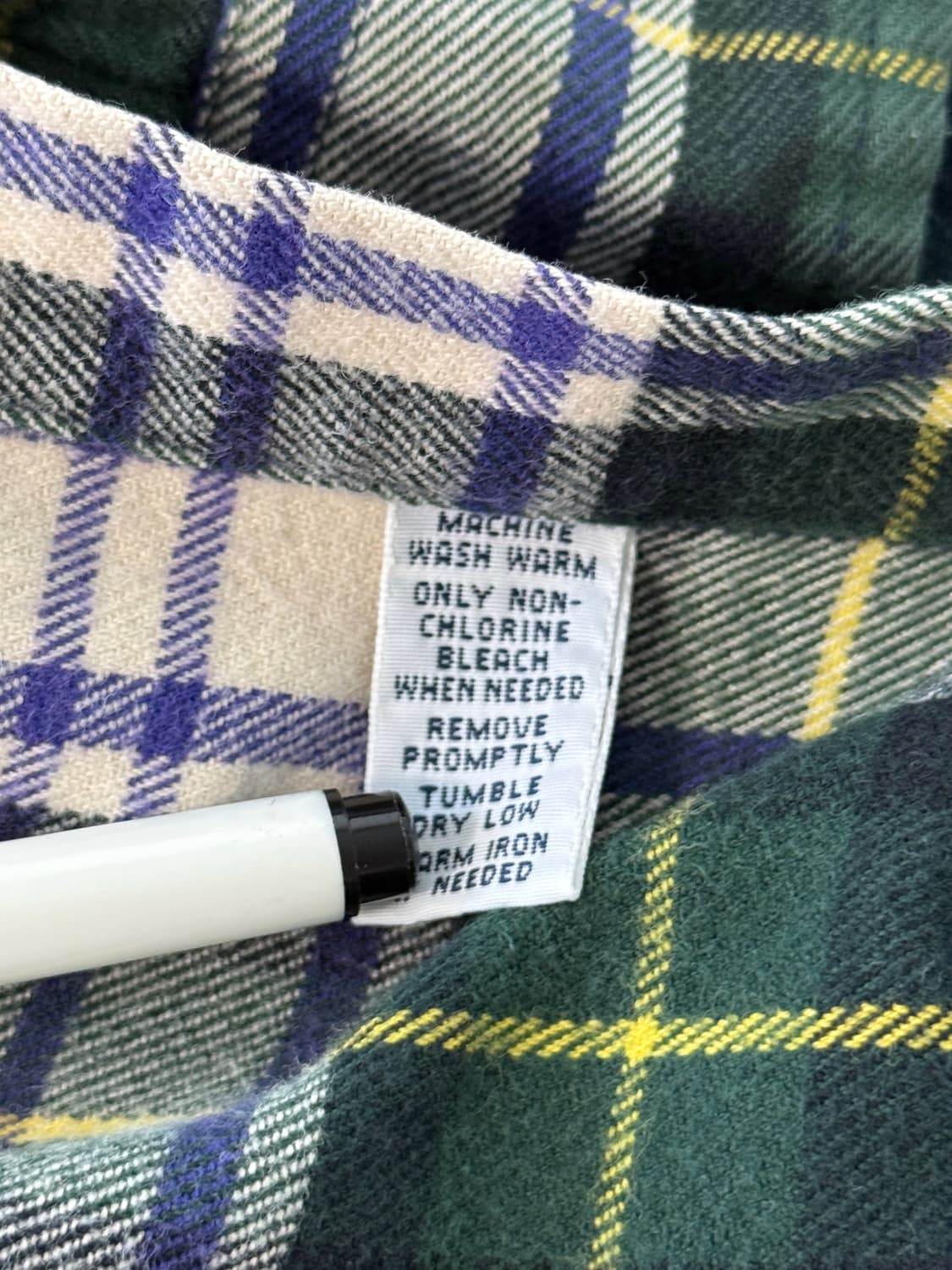 폴로 랄프로렌 루즈핏 플란넬 울 체크 셔츠 상품이미지5