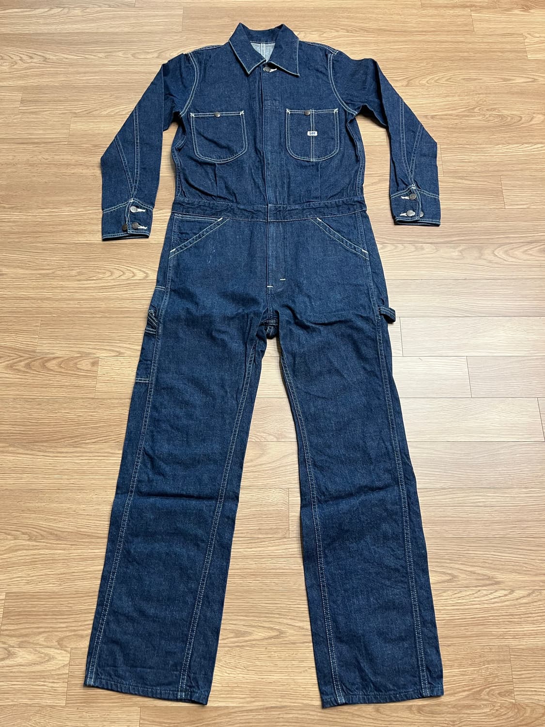 리 Lee 유니온 점프수트 올인원 커버올 인디고 S 상품이미지1