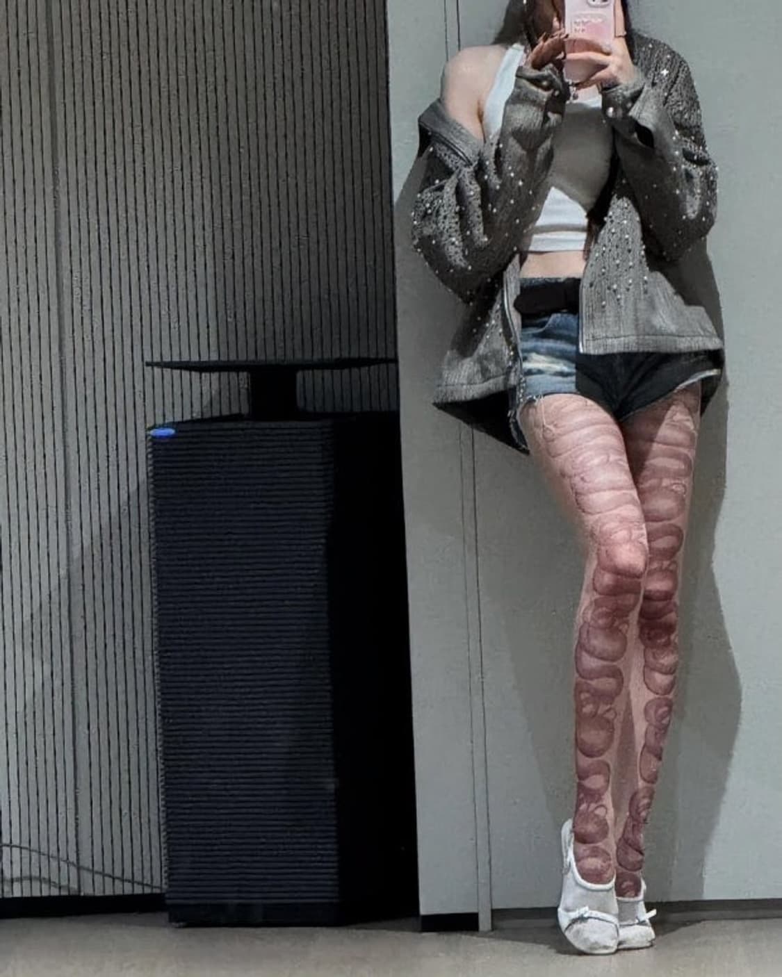 히스테릭글래머 스네이크 루프 스타킹 상품이미지4