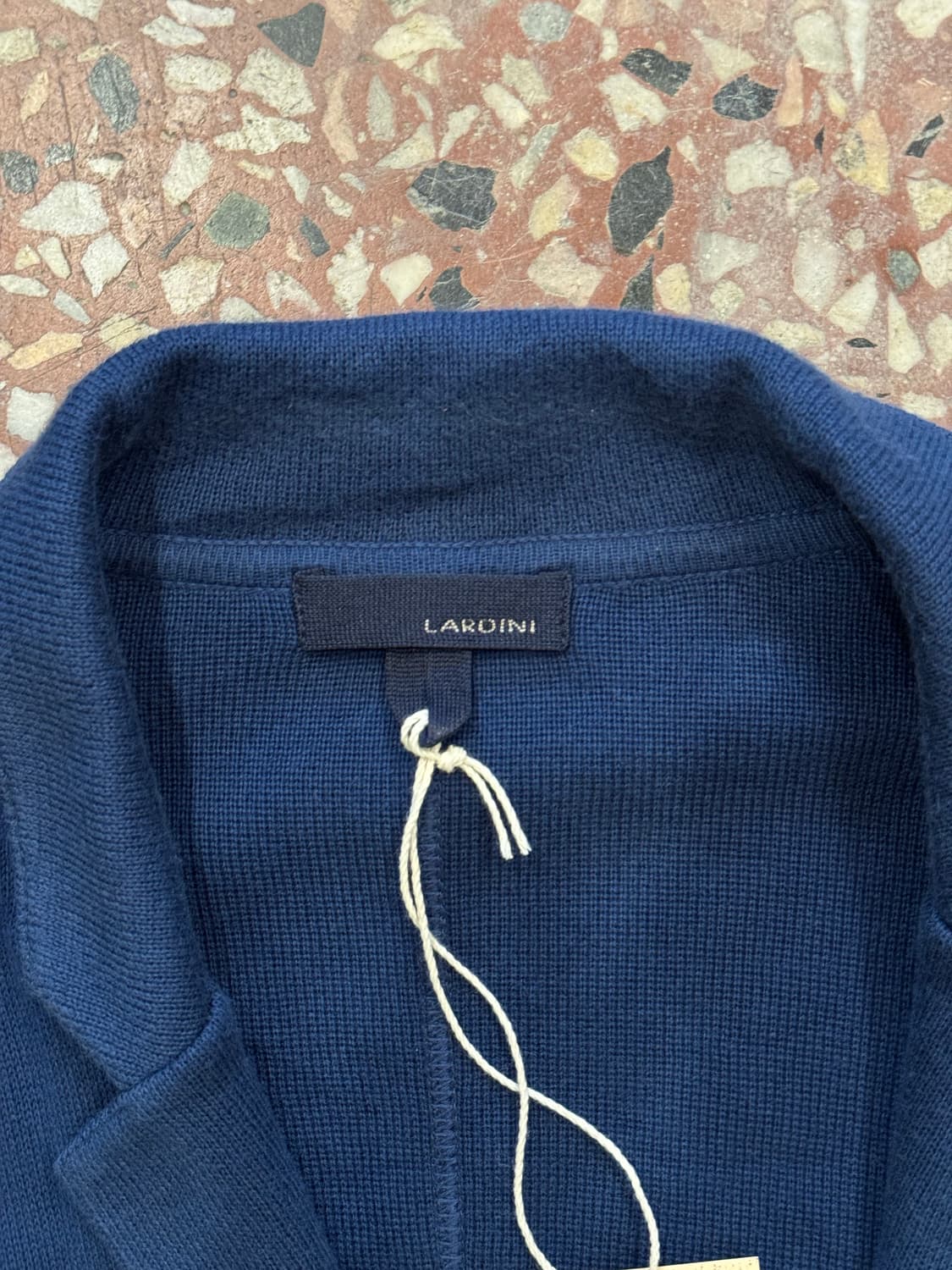 라르디니(Lardini) 코튼 가디건 자켓 (L) 상품이미지5