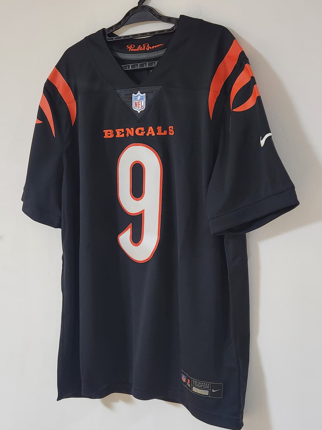 나이키 벵갈스 9번 저지 Paul Brown 상품이미지4