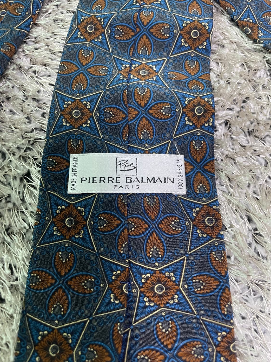 프랑스제 피에르발망 실크 넥타이 상품이미지3