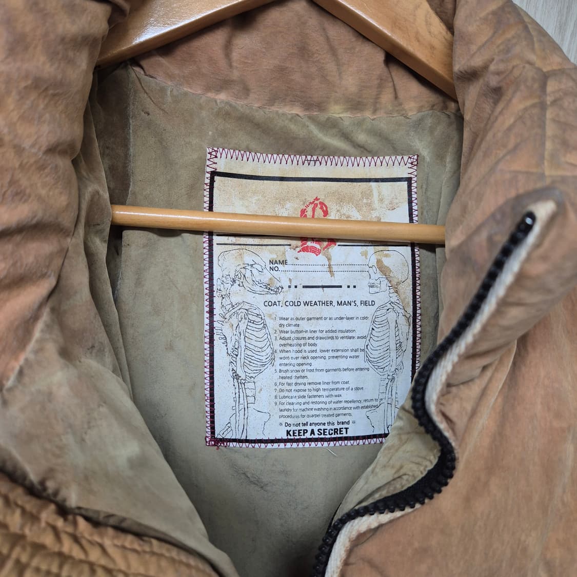 블랙아웃 오버다이 구스다운 L 상품이미지3