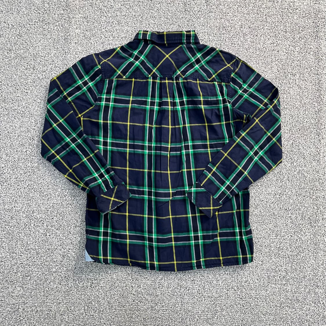 165 헤지스 키즈 체크 셔츠 0326M 상품이미지4