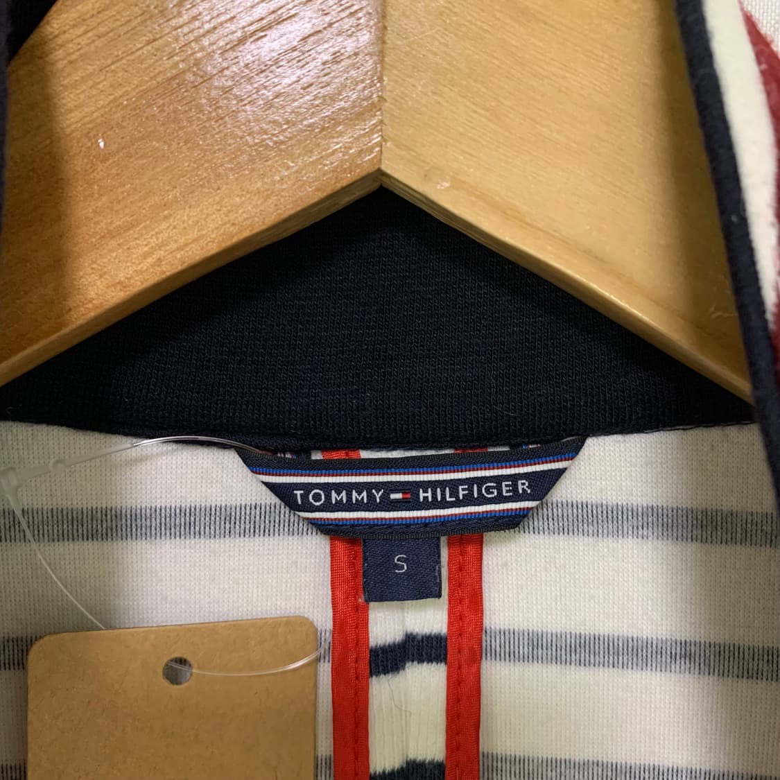 타미힐피거 스트라이프 더블 브레스티드 자켓 져지 S 여성 빈티지 상품이미지7