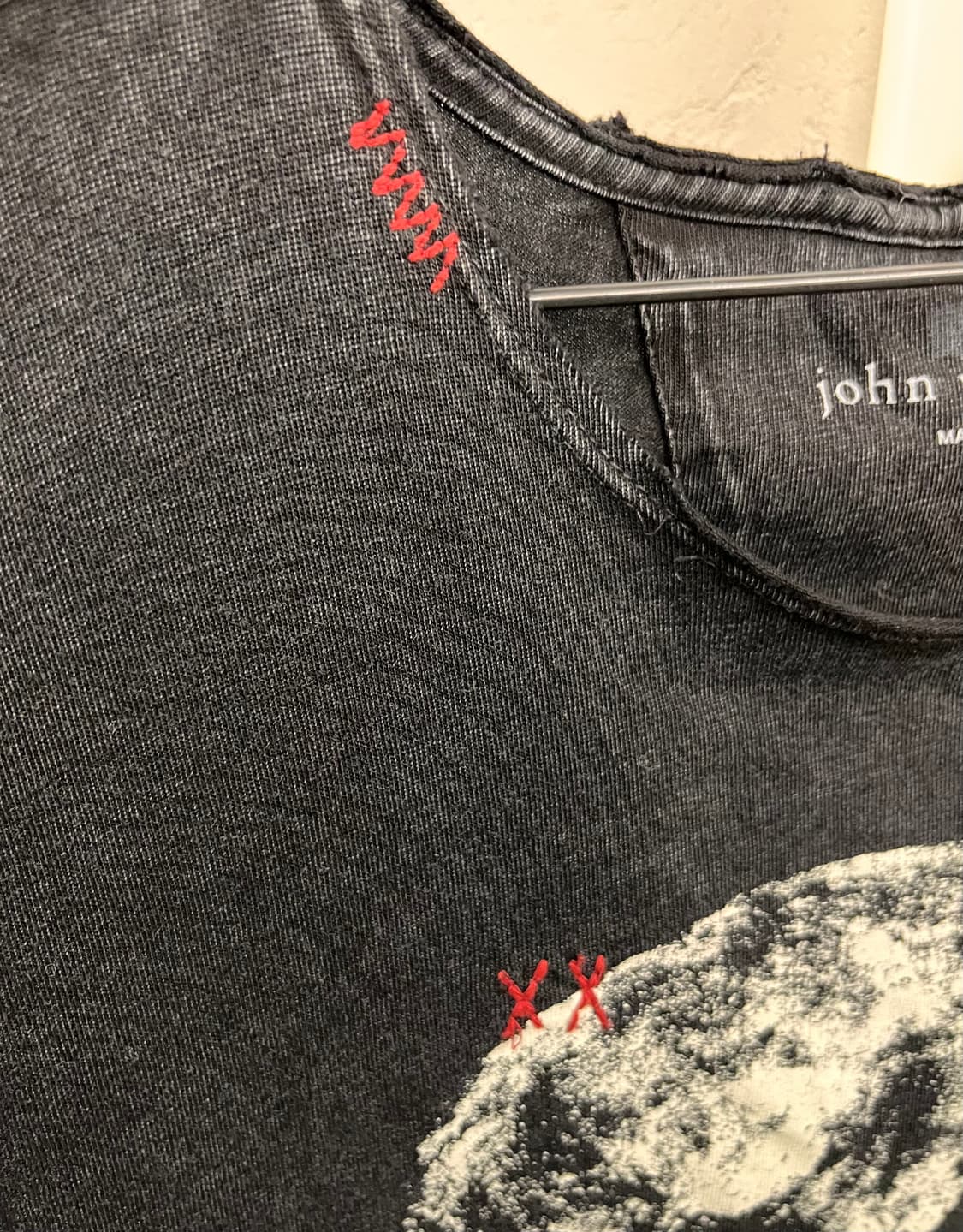 존 바바토스 스컬 사틴 스티치 티셔츠 L 상품이미지2