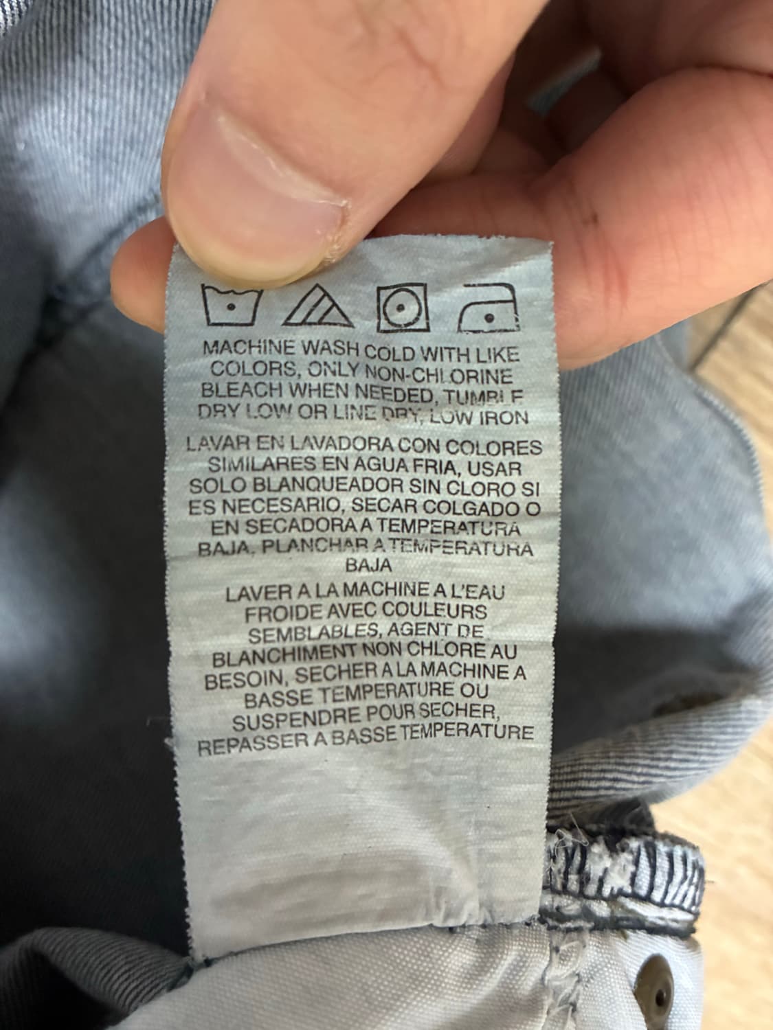 Lee 데님 진청 36x32 상품이미지4