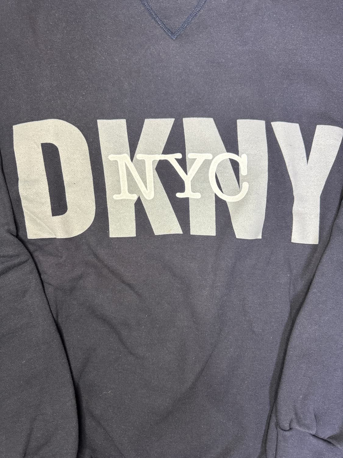 빈티지 90s DKNY NYC 네이지 스웻셔츠 맨투맨 OS 상품이미지2