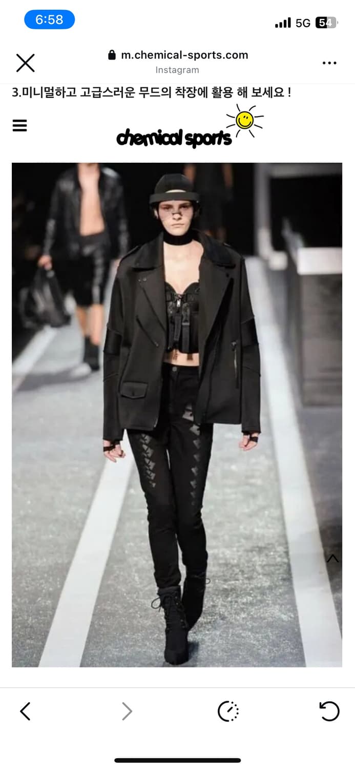 알렉산더왕 H&M 콜라보 울 바이커 자켓 상품이미지7